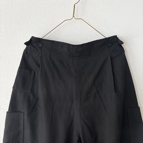 Hints On Moment Everything.   コットンテンセルカーゴパンツ・ブラック