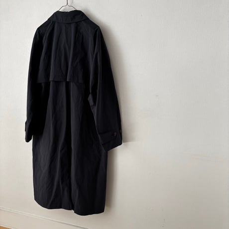 OUVERT  ポリエステルナイロン 割繊ウェザーヴィンテージタンブラー撥水加工 バルマカーンレイニーコート