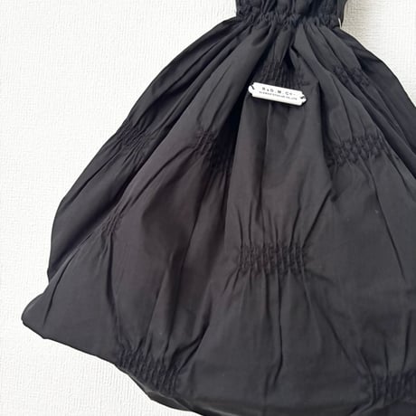 オールドマンズテーラー SMOCKING JACQUARD STRING TOTE  BAG