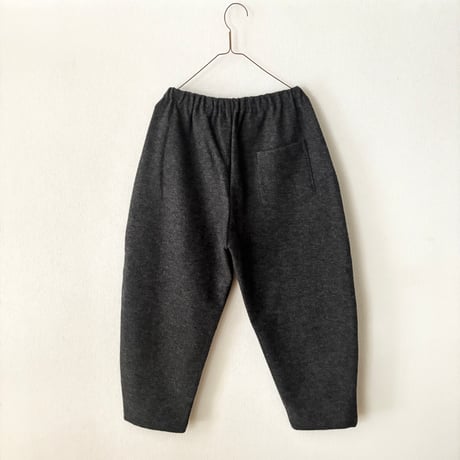 NATURAL LAUNDRY ウールリング ワイドテーパードパンツ