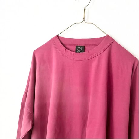 homspun 30/1天竺 BIGロングスリーブTシャツ