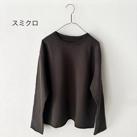 Hands of creation 30/10 国産裏毛裏起毛 クルーネックプルオーバー