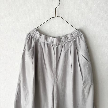 Hands of creation コットンキュプラ フィブリル加工キュロットパンツ