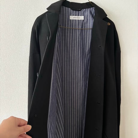 atelier naruse コットンリネンギャバ テーラードコート
