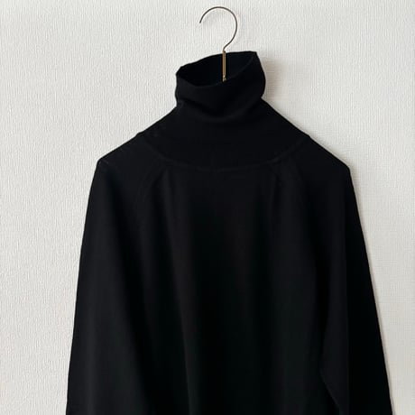 atelier naruse wool turtle-neck knit sweater