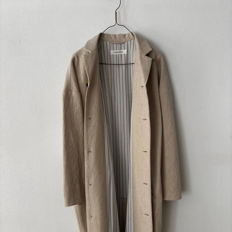 atelier naruse コットンリネンギャバ テーラードコート
