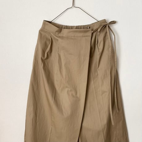 yuni  master seed cotton chino wrap pants