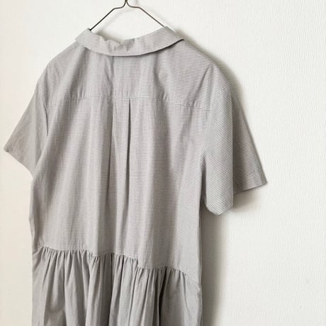 bulle de savon 超長綿70/1 タイプライターワンピース