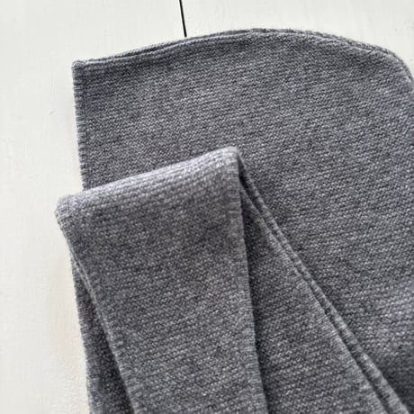 HAU  knit hood muffler