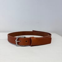 homspun レザーベルト・ブラウン