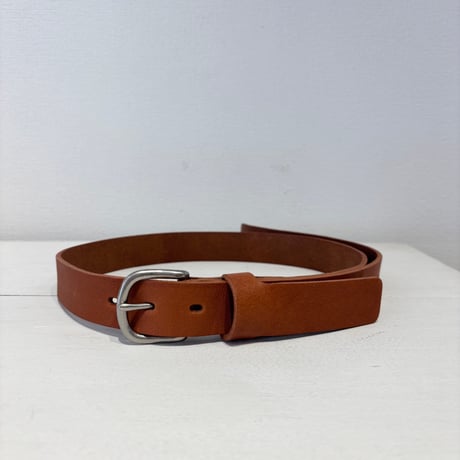 homspun レザーベルト・ブラウン