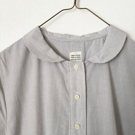 bulle de savon 超長綿70/1 タイプライターワンピース