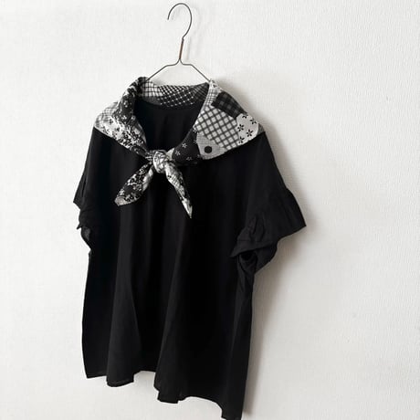 bulle de savon　patchwork プリント スカーフ
