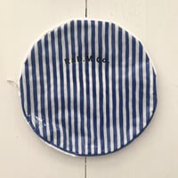 オールドマンズテーラー CANDY STRIPE CIRCLE POUCH・Blue