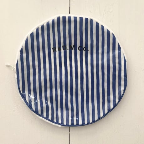 オールドマンズテーラー CANDY STRIPE CIRCLE POUCH・Blue