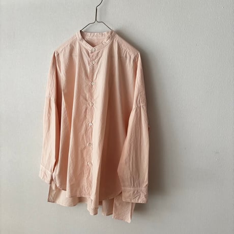 yuni コットンキャッチワッシャーワイドブラウス