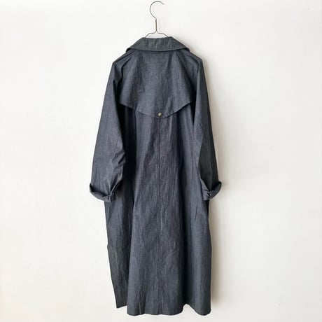 TISSU HIGH DENSITY EFFORTLESS TRENCH・4オンスデニム