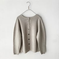 Hands of creation  スーパーファインメリノ 8Gホールガーメント 2way カーディガン