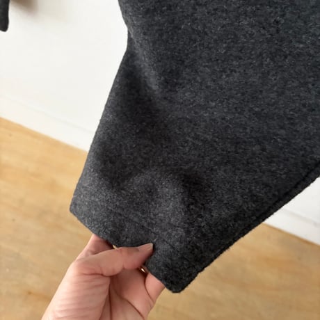 NATURAL LAUNDRY ウールリング ワイドテーパードパンツ