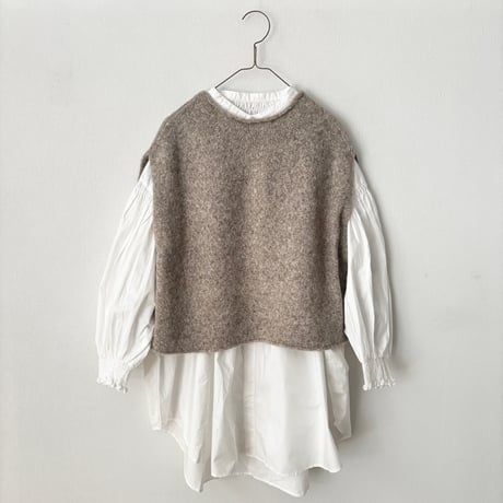 HAU knit cape "cocon"