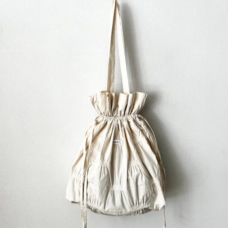 オールドマンズテーラー SMOCKING JACQUARD STRING TOTE  BAG