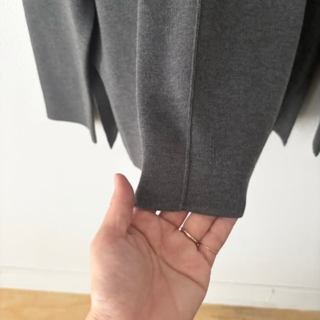 yuni  コットンスムース knit pull over