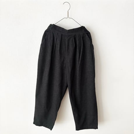 somewearclothing TOP糸ソフトシャツコール タックパンツ