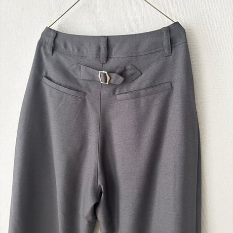 HAU  pants "oval" wool serge