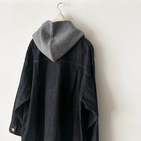 HAU  knit hood muffler