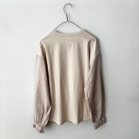 Hands of creation USAコットン天竺 コンビプルオーバー