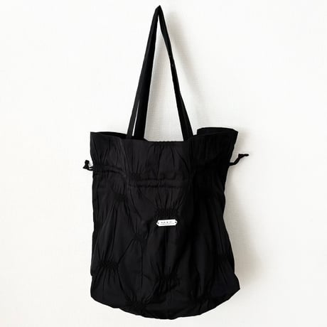 オールドマンズテーラー SMOCKING JACQUARD STRING TOTE  BAG