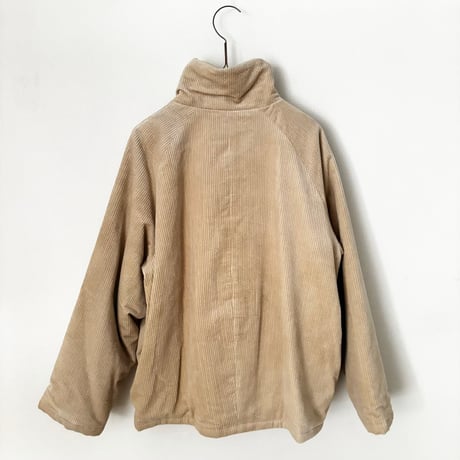 atelier naruse corduroy padded balmacaan jacket