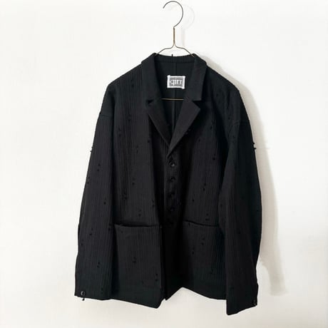 qiri   sashiko  jacquard  jacket