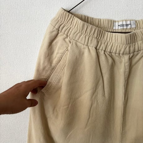 Hands of creation 16Wコール東炊き イージーバレルパンツ