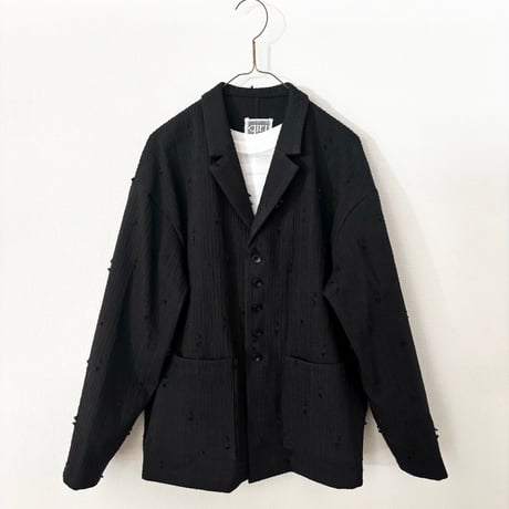 qiri   sashiko  jacquard  jacket
