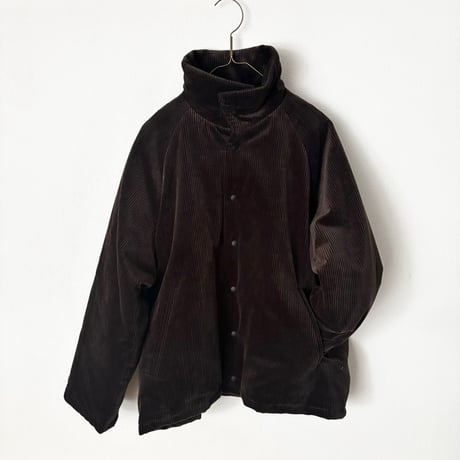 atelier naruse corduroy padded balmacaan jacket・khaki