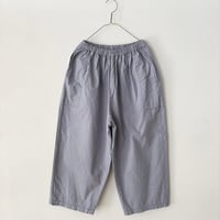 homspun バルキーシーチングギャザーパンツ ・ブルーグレー