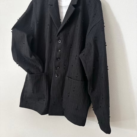 qiri   sashiko  jacquard  jacket