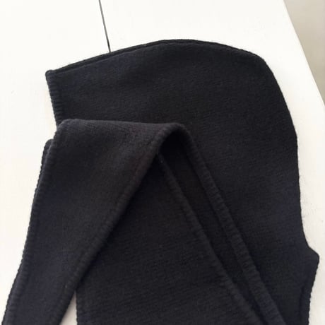 HAU  knit hood muffler