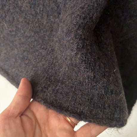 HAU knit cape "cocon"