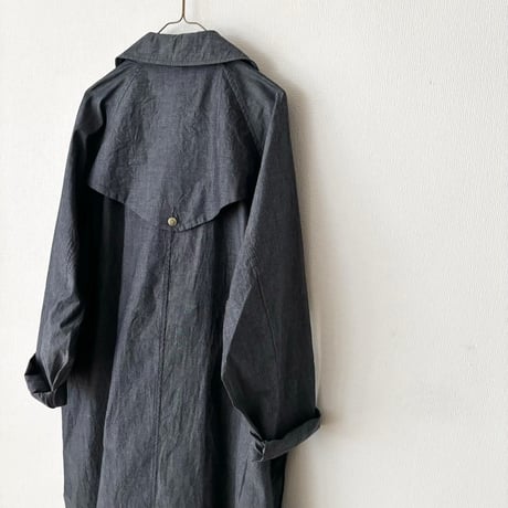 TISSU HIGH DENSITY EFFORTLESS TRENCH・4オンスデニム