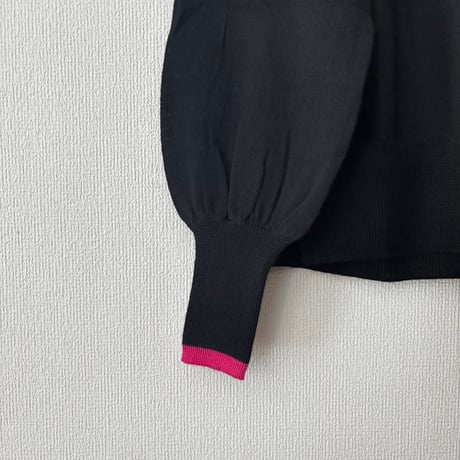 atelier naruse wool turtle-neck knit sweater