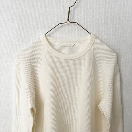 koton  cotton silk waffle long sleeve