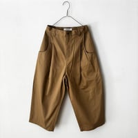 atelier naruse   vintage chino wide tuck pants・beige