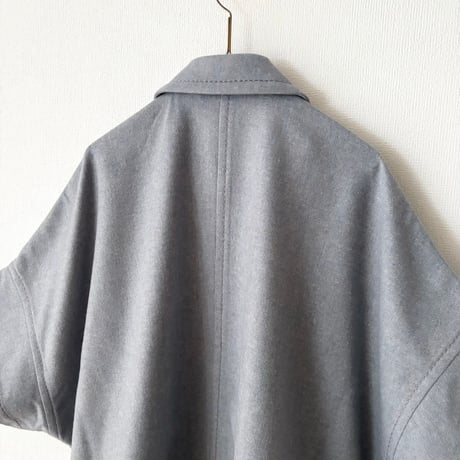 homspun  パウダーフラノ ショートスリーブジャケット