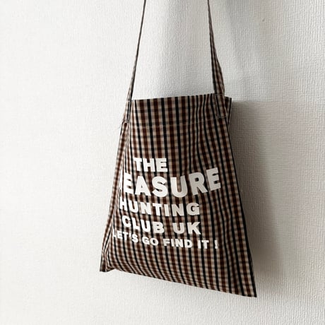 オールドマンズテーラー GUN CLUB CHECK TREASURE HUNTING ONE SHOULDER BAG