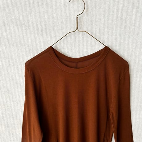 Hands of creation シアーハイツイストフライス クルーネックプルオーバー