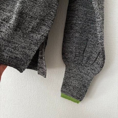 atelier naruse wool turtle-neck knit sweater