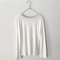 Hands of creation KONAYUKI テレコ クルーネック ロングスリーブ