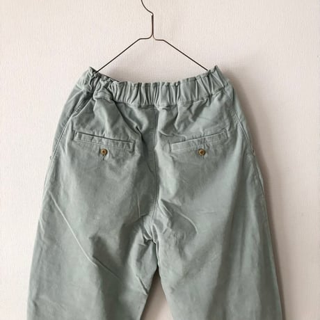 Hands of creation コットン温もり起毛 イージーカーブパンツ
